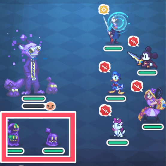 ハードボス戦の雑魚