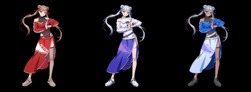 メイユイのNFTスキン