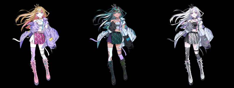 アリアのNFTスキン