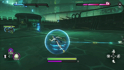 サメズの戦闘画面