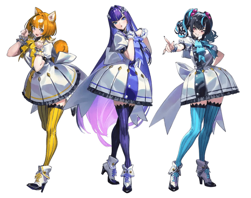 仮想通貨アイドルユニット
