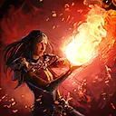 燃え上がる身体