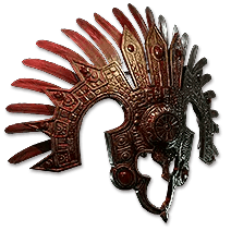 赤き太陽のコロナ 戦士の大兜