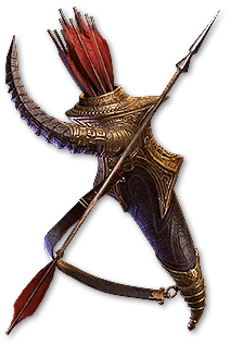 ドリルネック貫通の矢筒