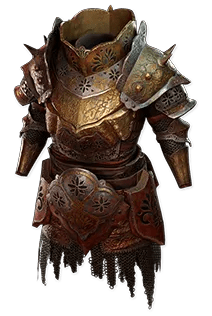 真鍮のドーム 王者の胴鎧