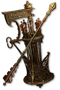 カディロの博打臨戦の矢筒