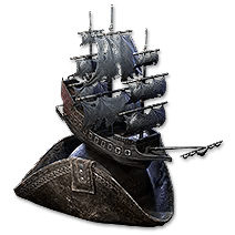 黒の記章 コルセアの帽子