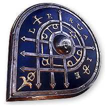 ロンデル・デ・エゾプレートバックラー