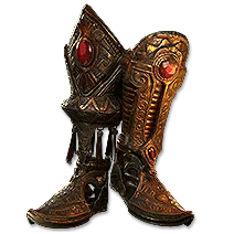 アッツィリの歩み 締まったブーツ