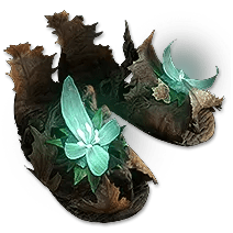 輝かしい歩調 麦わらのサンダル