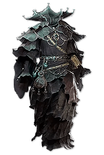 ビターブルーム 羽根付きのローブ