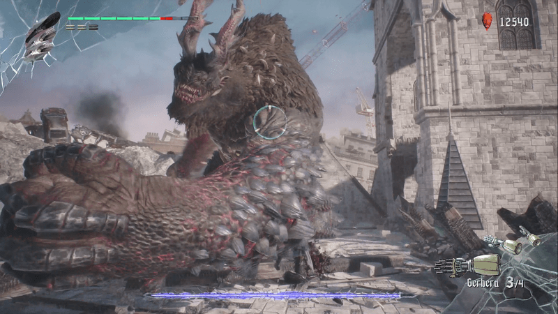 デビルメイクライ5ボスゴリアテ