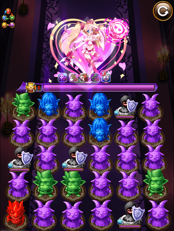 ピュアフロンの初期盤面
