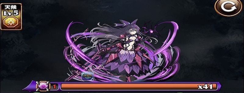 夜刀神十香・反転ver.の行動パターン