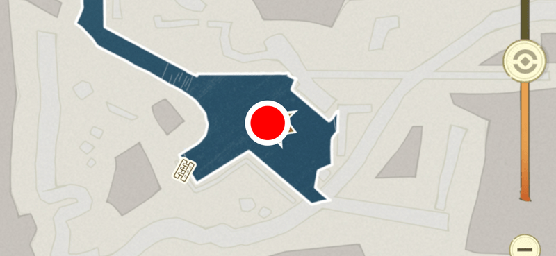 2F南西のアウラキューブ地図