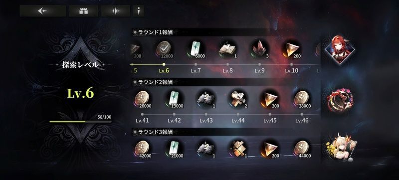 探索レベル