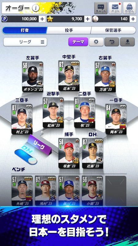 理想のスタメン