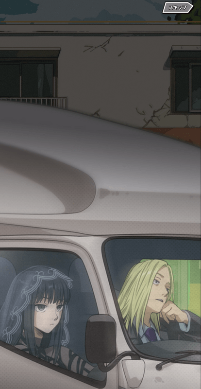 大佛が車に乗って出現する演出