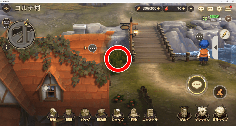 コルナ村の宝箱