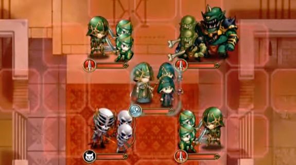 旅団合戦敵の配置