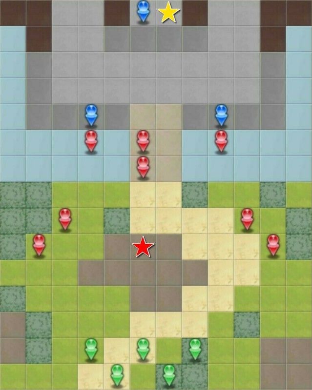 時空の裂け目1-4マップ