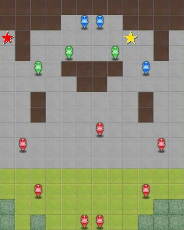 時空の裂け目1-3マップ