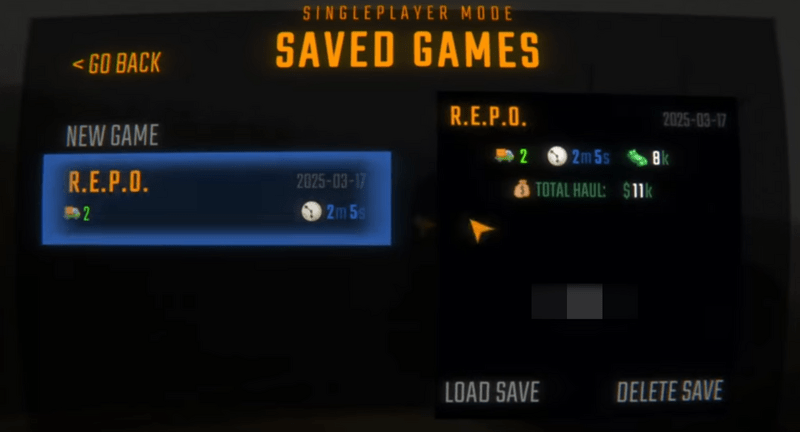 セーブデータ読み込み