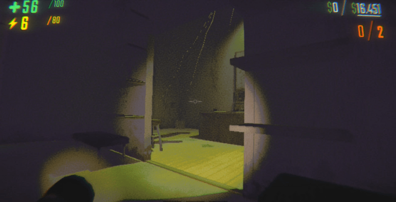 光ってる部屋を見たら入らない