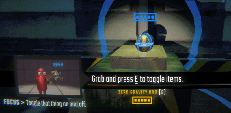 Grab and press E to toggle items.