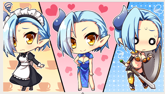 魔界のファッションモデル