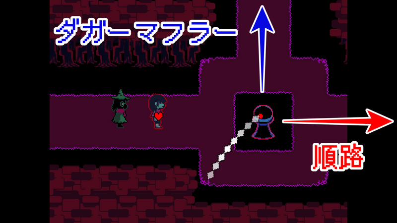 ダガーマフラー分岐