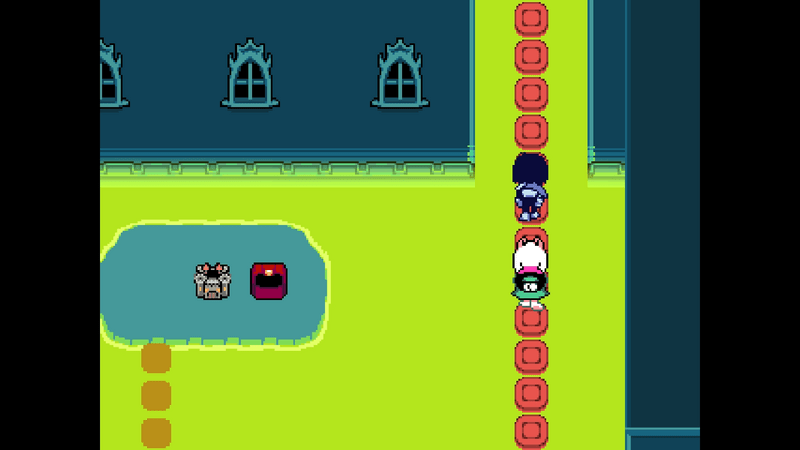 上のエリアに進む