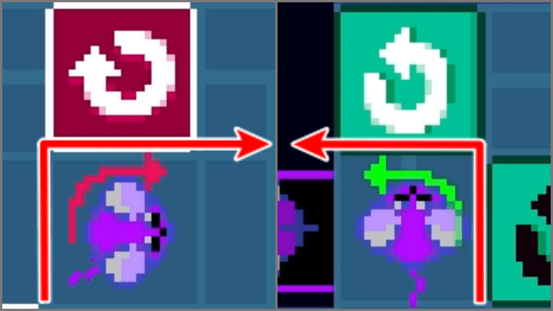 ネズミ曲がる方向