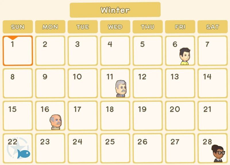 冬のイベントカレンダー