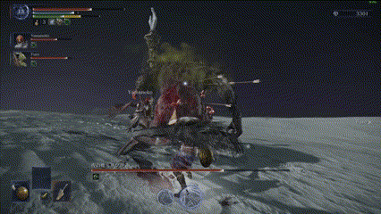 リブラ戦の戦闘画面