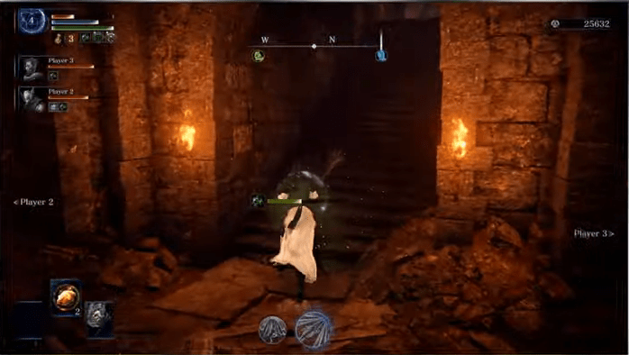 毒沼(湖沼)のルート