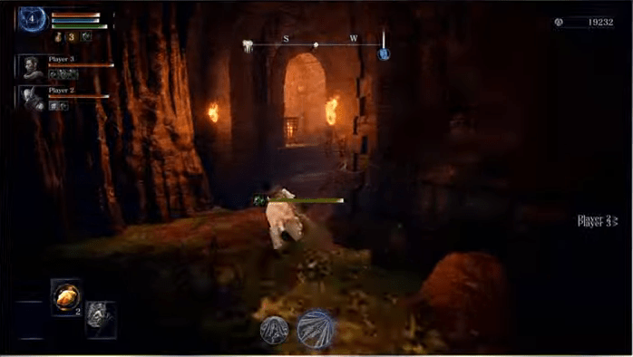 毒沼(湖沼)のルート