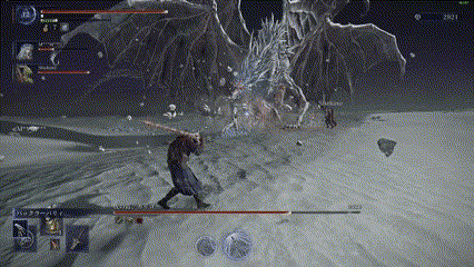 カリゴの戦闘画面