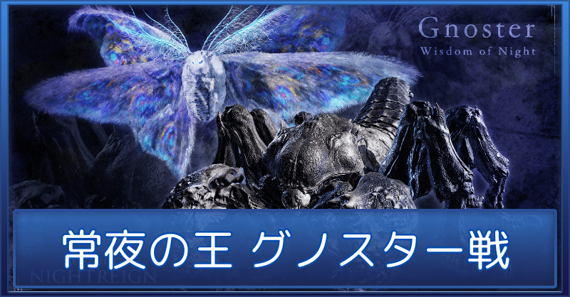常夜の王グノスターの攻略と対策【強化ボス】