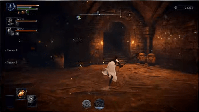 毒沼(湖沼)のルート