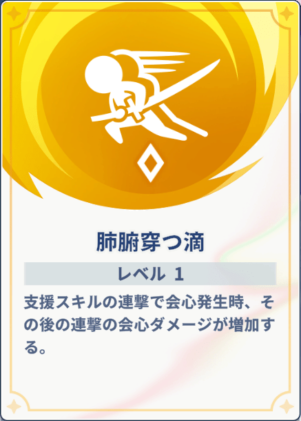 肺腑穿つ滴