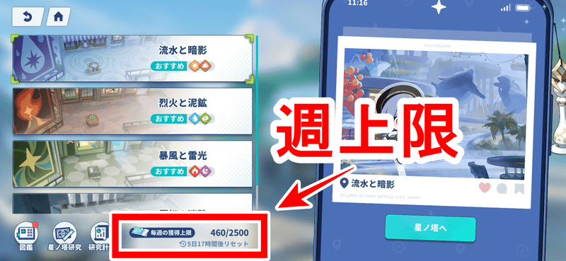 週上限