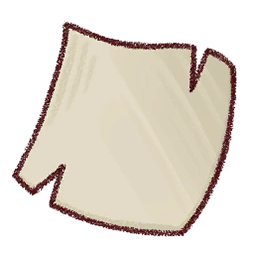 湿っぽい紙の原材