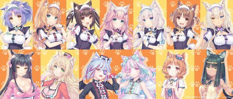 ネコぱら セカイコネクト　メインビジュアル