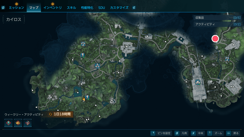 ディープ・セブンの場所