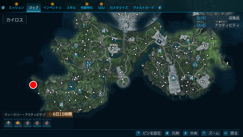 モーリスのブラックマーケットの場所_マップ