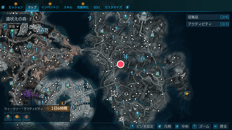 カバード・チャージの場所