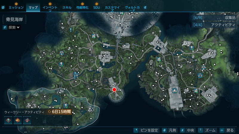 モーリスのブラックマーケットの場所_マップ