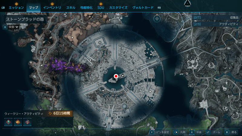 モーリスのブラックマーケットの場所_マップ