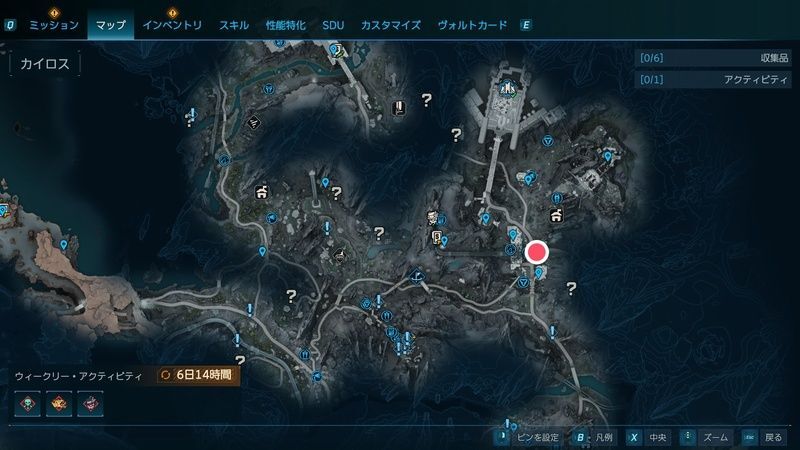 モーリスのブラックマーケットの場所_マップ